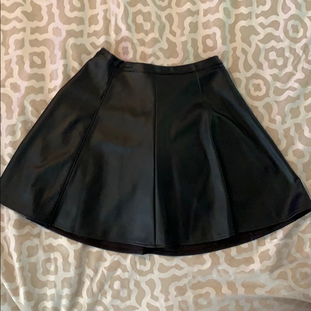 Lauren Conrad Feaux Leather Skirt